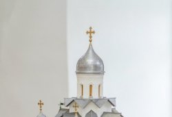Большой макет Псковского кремля в формах XV века, сентябрь 2013 года