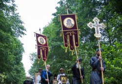 Крестный ход с иконой Спаса Елеазаровского на Талабские острова 12 июля 2012 года. Фоторепортаж Андрея Кокшарова
