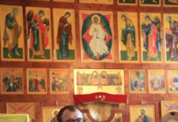Крестный ход с иконой Спаса Елеазаровского на Талабские острова 12 июля 2012 года. Фоторепортаж Андрея Кокшарова