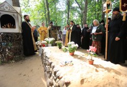 Крестный ход с иконой Спаса Елеазаровского на Талабские острова 12 июля 2012 года. Фоторепортаж Андрея Кокшарова