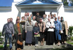 Паломничество в Спасо-Елеазаровский монастырь, д.Озера 5 июня 2010 года