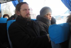 Крестный ход вокруг Пскова 13 февраля 2012 года
