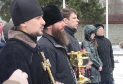 Крестный ход вокруг Пскова 14 марта 2012 года