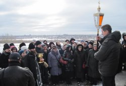 Крестный ход вокруг Пскова 14 марта 2012 года