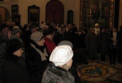 Крестный ход вокруг Пскова 26 января 2012 года