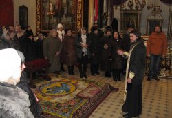 Крестный ход вокруг Пскова 26 января 2012 года