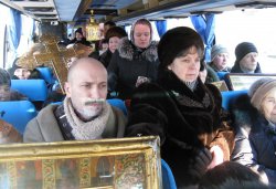 Крестный ход вокруг Пскова 26 января 2012 года