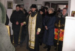 Крестный ход вокруг Пскова 26 января 2012 года
