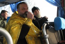 Крестный ход вокруг Пскова 13 февраля 2012 года