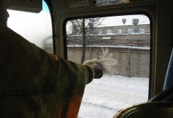 Крестный ход вокруг Пскова 13 февраля 2012 года