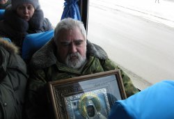 Крестный ход вокруг Пскова 13 февраля 2012 года