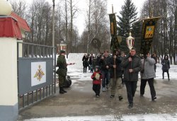 Крестный ход вокруг Пскова 14 марта 2012 года