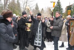 Крестный ход вокруг Пскова 14 марта 2012 года