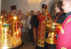 Крестный ход вокруг Пскова 26 апреля 2012 года