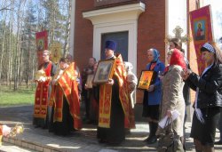 Крестный ход вокруг Пскова 26 апреля 2012 года