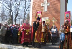 Крестный ход вокруг Пскова 26 апреля 2012 года