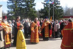 Крестный ход вокруг Пскова 26 апреля 2012 года