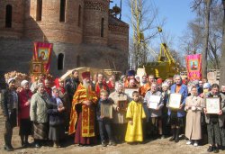 Крестный ход вокруг Пскова 26 апреля 2012 года