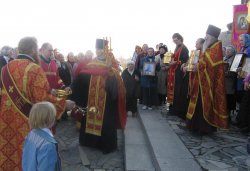 Крестный ход вокруг Пскова 26 апреля 2012 года