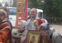 Крестный ход вокруг Пскова 26 апреля 2012 года