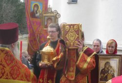 Крестный ход вокруг Пскова 26 апреля 2012 года