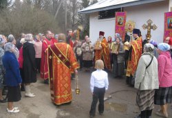 Крестный ход вокруг Пскова 26 апреля 2012 года
