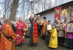 Крестный ход вокруг Пскова 26 апреля 2012 года