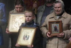Крестный ход вокруг Пскова 26 апреля 2012 года