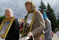 Крестный ход вокруг Пскова 16 июля 2012 года