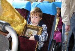 Крестный ход вокруг Пскова 16 августа 2012 года