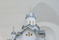 Большой макет Псковского кремля в формах XV века, сентябрь 2013 года