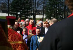Крестный ход вокруг Пскова 26 апреля 2012 года. Фоторепортаж Андрея Кокшарова