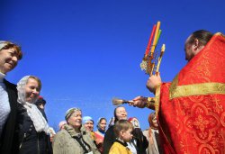 Крестный ход вокруг Пскова 26 апреля 2012 года. Фоторепортаж Андрея Кокшарова