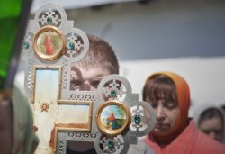 Крестный ход вокруг Пскова 15 мая 2012 года. Фоторепортаж Андрея Кокшарова