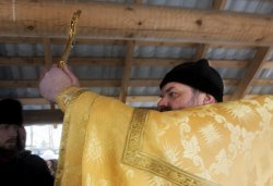 Крестный ход вокруг Пскова 13 февраля 2012 года. Фоторепортаж Андрея Кокшарова