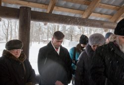 Крестный ход вокруг Пскова 13 февраля 2012 года. Фоторепортаж Андрея Кокшарова