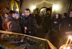 Крестный ход вокруг Пскова 14 марта 2012 года. Фоторепортаж Андрея Кокшарова