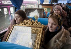 Крестный ход вокруг Пскова 14 марта 2012 года. Фоторепортаж Андрея Кокшарова