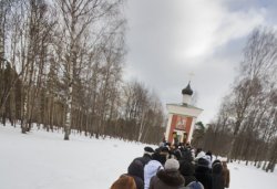 Крестный ход вокруг Пскова 14 марта 2012 года. Фоторепортаж Андрея Кокшарова