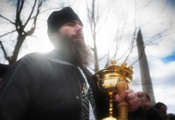 Крестный ход вокруг Пскова 14 марта 2012 года. Фоторепортаж Андрея Кокшарова