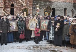 Крестный ход вокруг Пскова 14 марта 2012 года. Фоторепортаж Андрея Кокшарова