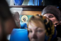 Крестный ход вокруг Пскова 14 марта 2012 года. Фоторепортаж Андрея Кокшарова
