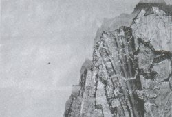 Рис. 1. Неизвестный первосвященник из композиции Скиния Завета. Роспись западной стены церкви Рождества Христова в Довмонтовом городе. Конец XIV в. Фрагмент. ГЭ