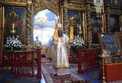 6 сентября 2014 года Митрополит Георгий преподнес Свято-Троицкому кафедральному собору образ преподобного Серафима Саровского с частицей его мощей
