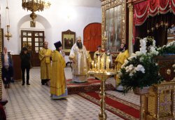 6 сентября 2014 года Митрополит Георгий преподнес Свято-Троицкому кафедральному собору образ преподобного Серафима Саровского с частицей его мощей