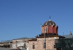 Принесение ковчега с Поясом Пресвятой Богородицы в Россию 21 октября 2011 года