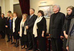 Принесение ковчега с Поясом Пресвятой Богородицы в Россию 21 октября 2011 года