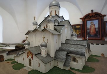Рис. 14. БМПК. Макет Троицкого собора. 2011 год. Фото из архива А. Г. Дерягина.