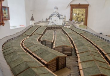(ФОТО) Дерягин А. Г. Большой макет Псковского кремля (история создания)