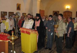 Крестный ход вокруг Пскова 15 мая 2012 года